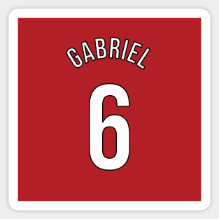 Gabriel 6 Home Kit - 22/23 Season Sticker